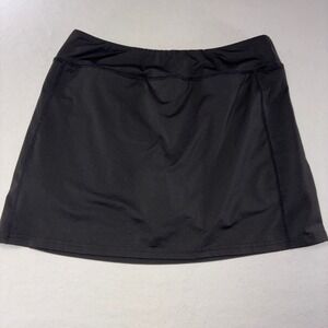501 Athleisure BlevonH Athletic Skort Large Black Built-In Shorts